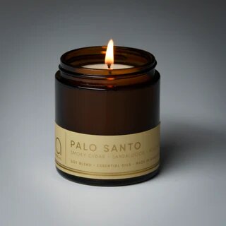 Маленькая соевая свеча 20 часов горения Palo Santo 